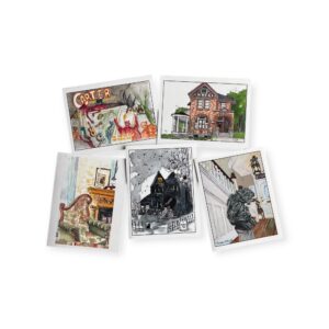 THE KEYHOLE HOUSE | ARTIST CARD COLLECTION - N°1